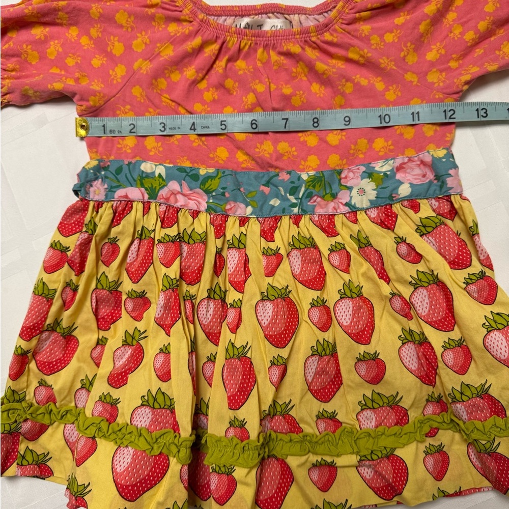 Matilda Jane Pink and Yellow Polka Dot Blouse - Picture 4 of 5